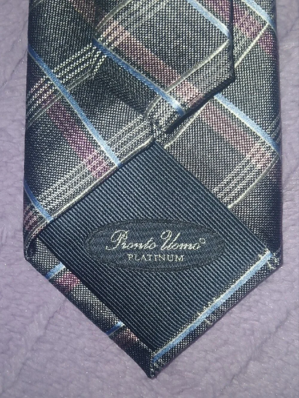Pronto Uomo Platinum classic plaid